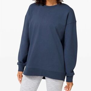 Lululemon Perfectly Oversized Crew - iron blue